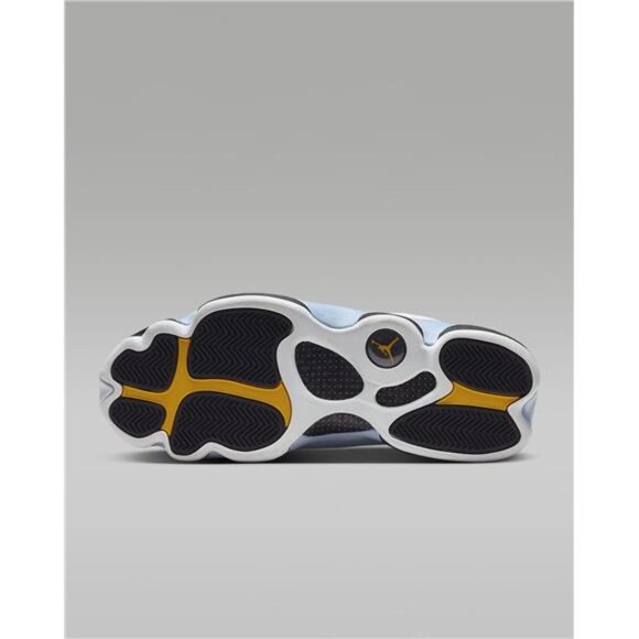 NEW IN BOX w/ Multiple Sizes Air Jordan 13 Retro White/Blue Grey/Black/Yellow - Picture 6 of 8